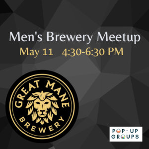 great mane logo with a lion and meetup times